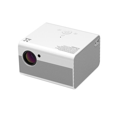 YONIS Videoprojecteur Android Full HD 1080P 3600 Lumens Portable Home Cin&eacute;ma Blanc YON