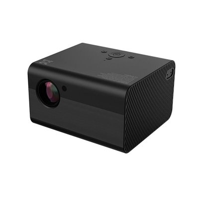 YONIS Videoprojecteur Android Full HD 1080P 3600 Lumens Portable Home Cin&eacute;ma Noir 