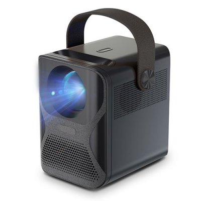 Vid&eacute;oprojecteur AUN ET30S 1080P FHD Wi-Fi Android 6.0 Home cin&eacute;ma Noir