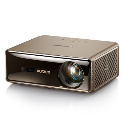 AURZEN Vid&eacute;oprojecteur  D1 Max Full HD Marron