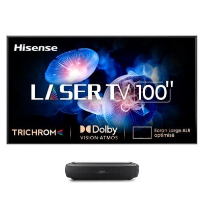 HISENSE Vid&eacute;oprojecteur  Laser TV 4K  100L9HD Trichroma