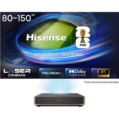 HISENSE Vid&eacute;oprojecteur home cin&eacute;ma Laser Cinema PT1