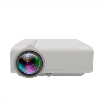 YONIS Videoprojecteur LED 1080P HD Sans Fil Support Mirroring et Son Surround 360&deg; Bla