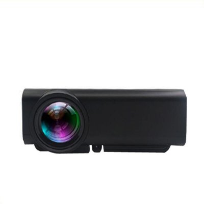 YONIS Videoprojecteur LED 1080P HD Sans Fil Support Mirroring et Son Surround 360&deg; Noi