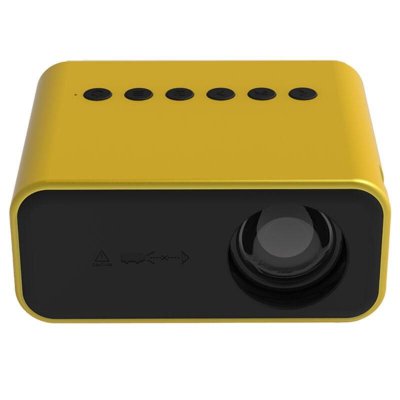 YONIS Vid&eacute;oprojecteur LED HD 1080P Portable 80 Lumens Home Cinema Avec T&eacute;l&eacute;commande Ja