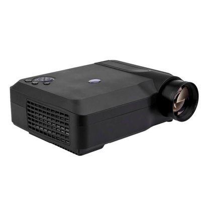 YONIS Videoprojecteur led hd 1280x768 haute luminosit&eacute; 300 lumens avec t&eacute;l&eacute;commande  