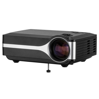 YONIS Vid&eacute;oprojecteur Led Hd 800x480 20k Heures Haut-parleurs Int&eacute;gr&eacute;s Hdmi Vga 