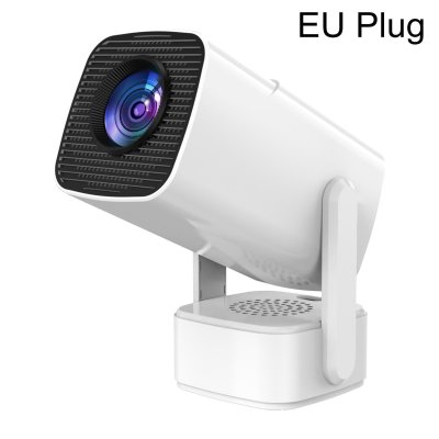 YONIS Vid&eacute;oprojecteur Portable Android 13 Lecture Vid&eacute;o 4K Haut-Parleur Int&eacute;gr&eacute; Blanc 
