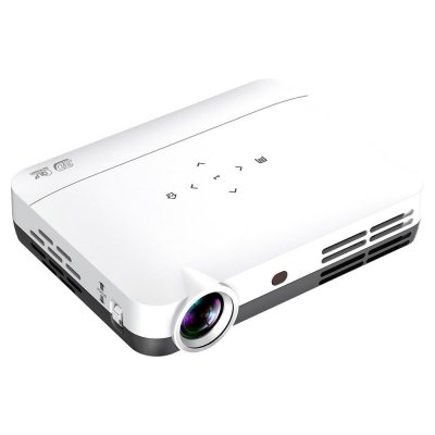 YONIS Vid&eacute;oprojecteur Portable DLP Full HD Compatible 4K 500 ANSI Android 3D