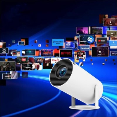 ISINBOX Vid&eacute;oprojecteur portable Full HD 1080p 1500 lumens Supporte Native Wifi wireless Bluetooth