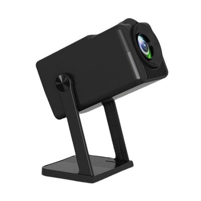 YONIS Vid&eacute;oprojecteur Portable WiFi 6 Rotation 360&deg; Correction Auto 720p 200 ANSI Noir