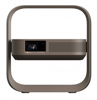 XGIMI Vid&eacute;oprojecteur portable  Elfin Flip Laser 4K Marron