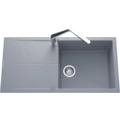 EWI Vier granit gris  nova 1 grand bac 1 &eacute;gouttoir - gris