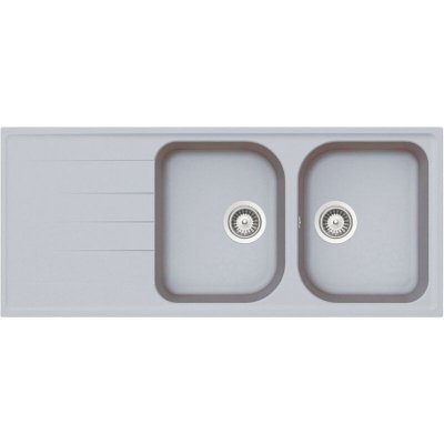 SCHOCK Vier granit gris  viola 2 bacs 1 &eacute;gouttoir - gris