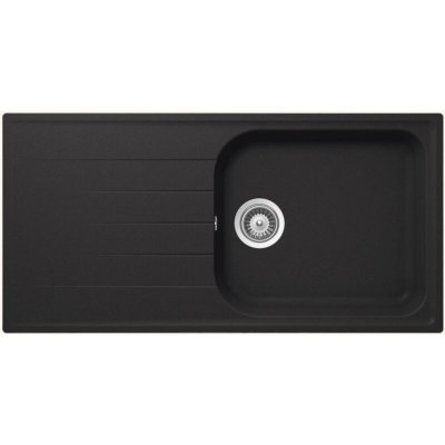SCHOCK Vier granit noir  viola 1 grand bac 1 &eacute;gouttoir - noir