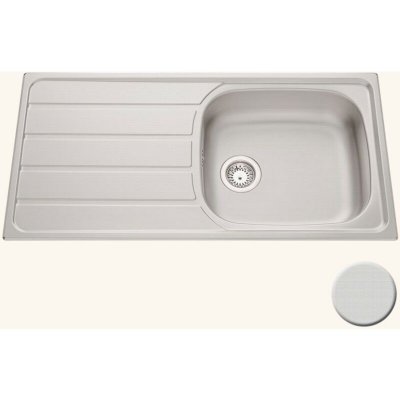 LUISINA Vier inox mini structure  rock 1 grand bac 1 &eacute;gouttoir - inox