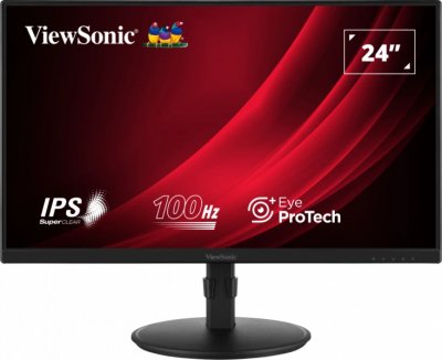 VIEWSONIC  DISPLAY VG2408A 24"" LED Full HD 5 ms Noir