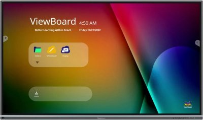 VIEWSONIC  Ecran 75''  LFD Interact 4K UHD 20Pts ViewBoard 16:9 64Go 450nit 8ms 1