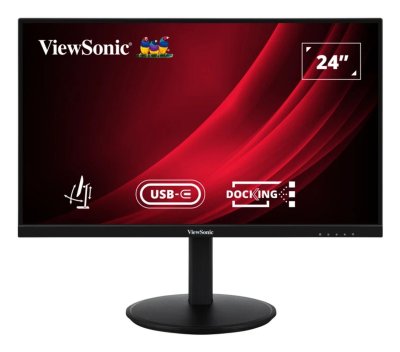 VIEWSONIC  VG Series VG2409U-2 23.8"" LED Full HD 4 ms Noir