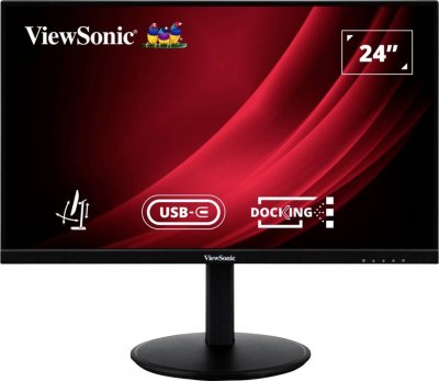 VIEWSONIC  VG Series VG2409U-2 23.8"" LED Full HD 4 ms Noir