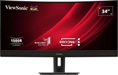 VIEWSONIC  Vg3456c 34&acute;&acute; 2k Va Led Curved Monitor Rouge