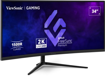 VIEWSONIC  VX3418C-2K &eacute;cran plat de PC 86,4 cm (34 ) 3440 x 1440 pixels UltraWide Quad HD Noir - Neuf