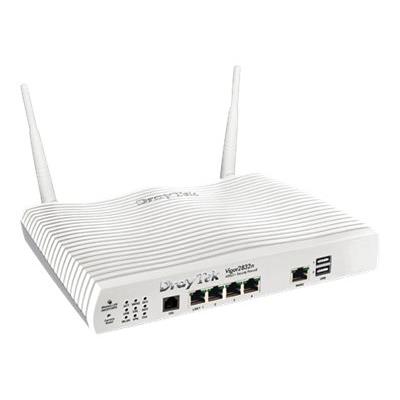 DRAYTEK Vigor 2832 - Routeur - modem ADSL - commutateur 4 ports - GigE - ports WAN : 2