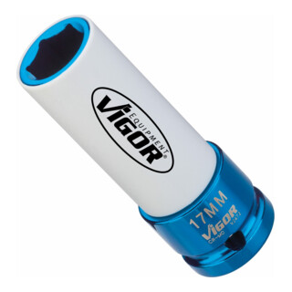 VIGOR  V2472 Douille &agrave; chocs pour visseuse &agrave; percussion Transmission 12,5 (1/2"")