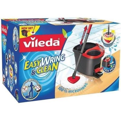 VILEDA  - 133648 - balai + seau easy wring and clean - set complet