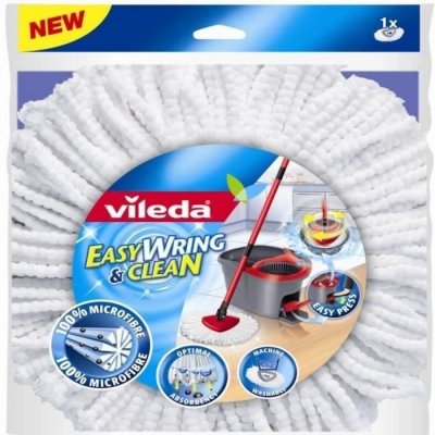 VILEDA  Recharge pour balai EasyWring & Clean - Microfibre