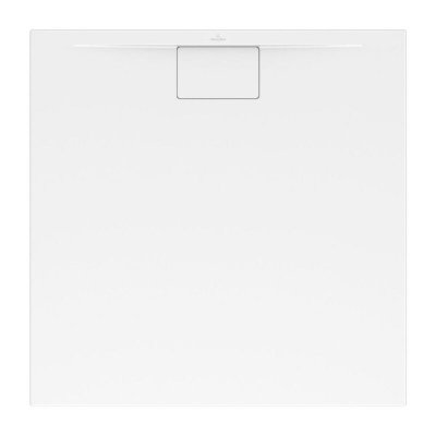 VILLEROY & BOCH  Architectura Metalrim Receveur de douche carr&eacute; 90x90x4.8cm acrylique blanc alpine