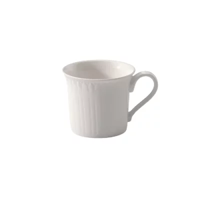 VILLEROY & BOCH Villeroy & Boch Cellini Tasse, 200 ml, Porcelaine Premium, Blanc