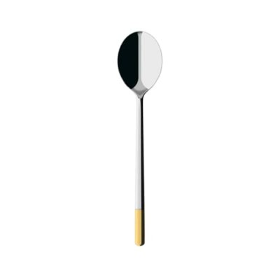VILLEROY & BOCH Villeroy & Boch Ella Cuill&egrave;re &agrave; salade, 23,6 cm, Acier inoxydable, Partiellement dor&eacute;