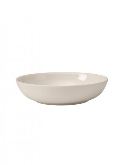 VILLEROY & BOCH Villeroy & Boch For Me Plat creux 38 cm, Porcelaine Premium, Blanc