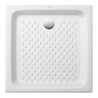 Villeroy & Boch Receveur &agrave; poser O.Novo c&eacute;ramique carr&eacute;, 70 x 70