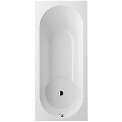 VILLEROY ET BOCH Baignoire droite Libra quaryl, 180 X 80