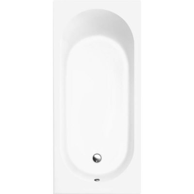 VILLEROY ET BOCH Baignoire droite O Novo acrylique, 160 X 70