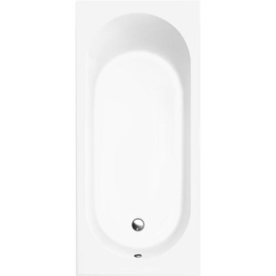 VILLEROY ET BOCH Baignoire droite O Novo acrylique, 170 X 70