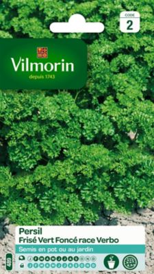VILMORIN  3805042 Pack de Graines Persil Frise Race Verbo S&eacute;lection