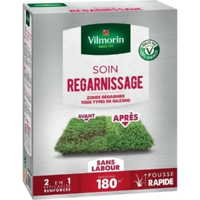 VILMORIN  4466315 Soins Regarnissage Universel 2-en-1, Vert, 3 kg