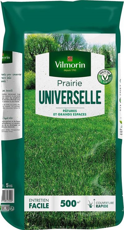 VILMORIN  4477516 Prairie Universelle, Vert, 13 x 40 x 69 cm