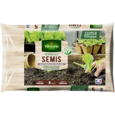 VILMORIN  - Terreau semis bouturage repiquage sac de 5 litres