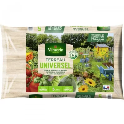 VILMORIN  - Terreau universel sac de 5 litres