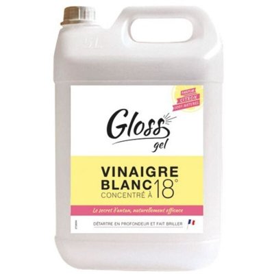 GLOSS Vinaigre blanc ultra concentr&eacute; 18&deg; 
