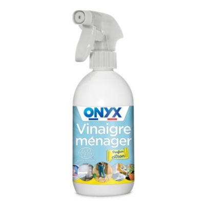 ONYX Vinaigre d'alcool m&eacute;nager, parfum citron, 500ml