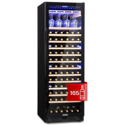 KLARSTEIN Vinovilla Grande 165 Built-in Uno cave &agrave; vin 433 litres 165 bouteilles 