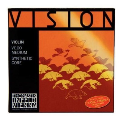THOMASTIK Violons  VISION VIOLON 1/2 JEU DE CORDES VI100 TIRANT MOYEN Cordes violon