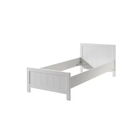 VIPACK  - Erik Pans Lit Bebe Transformable Blanc