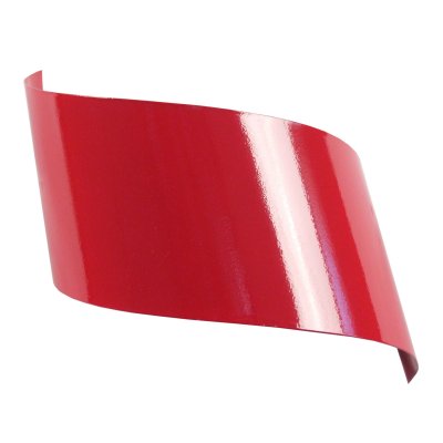 TOSEL VIRA - Applique g&eacute;om&eacute;trique m&eacute;tal rouge