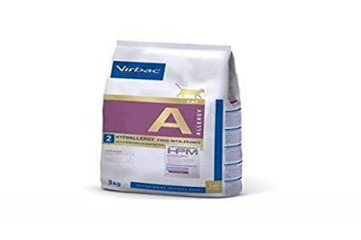 VIRBAC  Veterinary HPM Vet A2 Allergy Salmon Sac pour Chat 3 kg